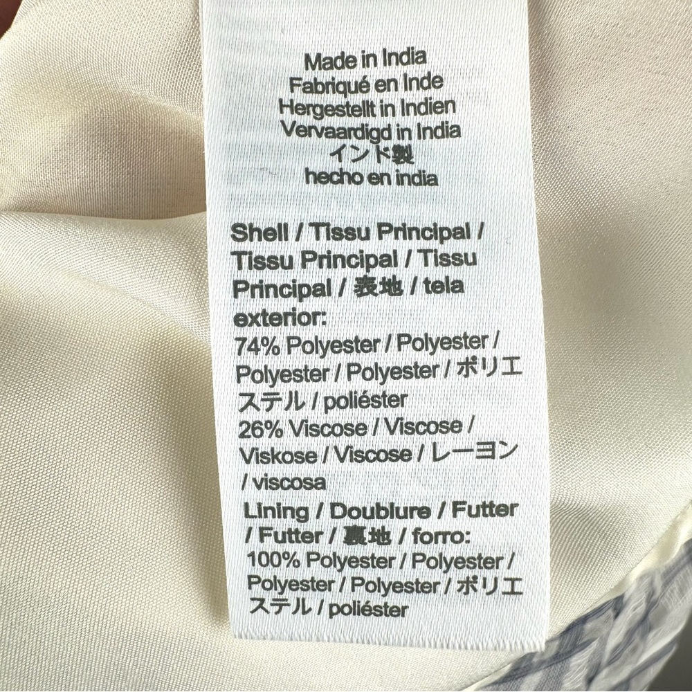 Madewell Puff Sleeve Faux Wrap Tiered Midi Dress Plaid Cottagecore - Picture 8 of 10